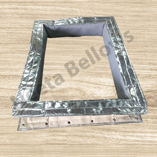 Aluminized Silicon Coated Glass Fabric High Temperature Expansion Bellows